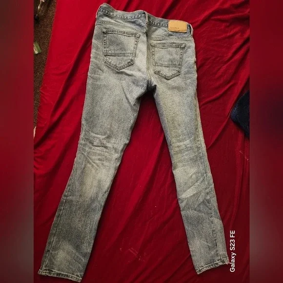 MENS PACSUN Stacked Skinny Jeans 30x30 - Picture 5 of 6